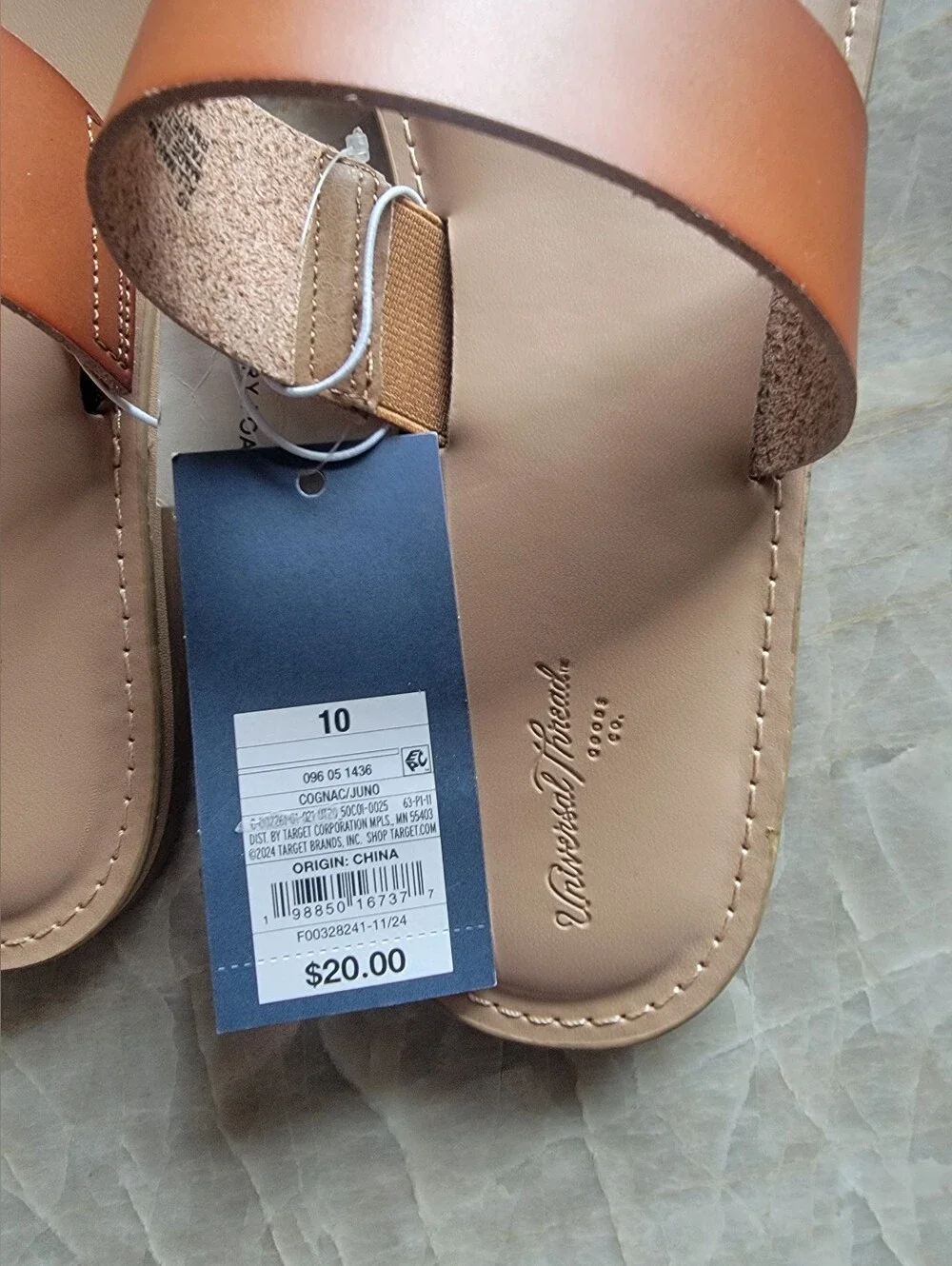 NEW! BUNDLE OF 3 SANDALS SZ 10. Universal Thread, Sun Sky, & Shade & Shore ($48)